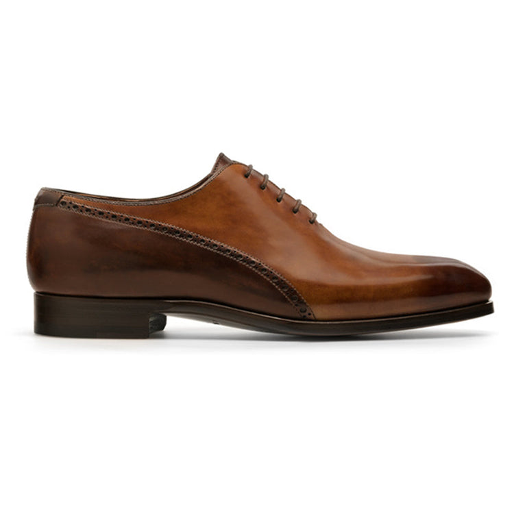 Tan & Brown Leather Darien Brogue Oxfords